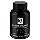 Tökéletes keto elektrolitok kapszula, glutén mentes, elektrolit kiegészítés magnézium, kalcium, kálium és nátrium, hidratálás, energia, helyreállítás és immuntámogatás, ízesítetlen, 120 szervadékok