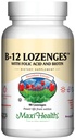 Vitamin B12 Lozenges mit Folsäure und Biotin - Sublingual B 12 Vitamine Erdbeer-Flaschen - Vegetarischer Kosher B 12 Vitamin - VIT B12 Ergänzung für Rote Blutzellenproduktion und Energie (90 Zähler)