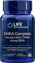 Life Extension DHEA Complete, 100 mg 7- Keto DHEA, 25 mg DHEA, 60 kapszula