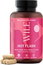 WILE Menopauza és Perimenopauza kiegészítők nőknek - Hőhullámok és éjszakai izzadás Relief Kudzu Root - Premenopauza támogatás stressz, forró Flash, Hormonegyensúly és nyugalmi alvás, 30 szervái