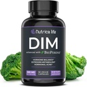 DIM-Ergänzung 300mg - Diindolylmethan mit Broccoli & BioPerine - Hormon Balance Unterstützung für Frauen & Männer, Estrogen Metabolismus, Menopause Relief & Hormonelle Akne Kontrolle - 90 Vegan Caps