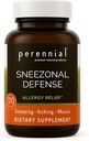 Tűziós Defense Allergy Relief Formula - Természetes gyógynövény kiegészítés szezonális allergia támogatás és immunegészség - 120 vegetáriánus kapszula, Non-GMO, gluténmentes