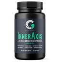 InnerAxis 2- in- 1 Brain and Gut Health Probiotic, 10 Million CFU, 8 Symbiotic Strains for Gut, Psychobiotic, Mood and Brain Support, Acidophilus Probiotic for Women and Men, 30 Servings
