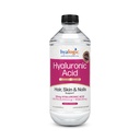 Hyalogic Liquid Hyaluronic Acid Supplement - Support for Healthy Hair, Skin and Nails with 5000 µg Biotin and 50mg MSM - Natural Hydration for the Whole Body - High Molecular Weight Formula - 12 oz