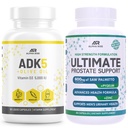 ADK 5 vitamin kiegészítés + Best Over- The- Counter Prosztata támogatás - Prosztata egészségügyi kiegészítés férfiaknak