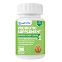 WELMATE Bifidobacterium - Probiotic Supplement - Supports Gut Health - Immune Support - Digestive Enzimes - Gluten Free - Vegan - men & womens probiotic - Value Size - 200 Count