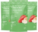 Celebrate Vitamine Bariatric 500mg Calcium Citrate Weichkäse mit 500 IU Vitamin D3 – essentiell für Magen-Bypass-Patienten & Knochen-Gesundheit - Zucker & Glutenfrei, Erdbeer-Banan (270 Chews)