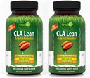 Irwin Naturals CLA Lean Body Fat reduction - Csökkenti a testzsír és növeli az izmok tone - 80 Folyékony Soft- Gels (2-es csomag)