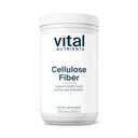 Vital Nutrients Cellulose Fiber Powder - 375g Cellulose Insoluble Fiber Powder - Fiber Supplement Powder Supports Healthy Bowel Function - Gluten, Dairy, Soy Free - Non-GMO - 60 Capsules