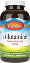 Carlson - L- glutamin, Free-Form Amino Acid, 750 mg, Izomszövet termelés, 300 kapszula