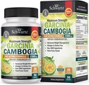 Garcinia Cambogia testsúlycsökkentő tabletták - 1500mg HCA Tiszta kivonat - Gyors hatású étvágycsökkentő - Fat Burner nők és férfiak számára, hogy segítsen fogyni - Carb Blocker Metabolizmus Diet Pill - 90 kapszula
