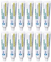 Globe (12 csomag) Triple Antibiotic First Aid Ointment 1 oz, First Aid Antibiotic Ointment, 24 órás fertőzésvédelem, sebápolás kisebb horzsolások, égési és vágások kezelésére