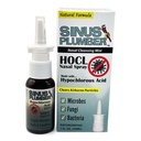 Sinus Plumber antimikrobiális orrspray Eltávolítja a baktériumokat elektrolizált vízzel és hypochlorosus savval