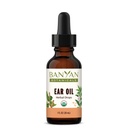 Banyan Botanicals Ear Oil - Organic Herbal Oil Ear Drops with Ashwagandha and Foclic - Soothing and Comforting for The Ears - 1 oz - Non GMO Sustainable Sourced Vegan