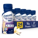 Magas fehérjetartalmú vanília táplálék shake fiberrel, kész inni, 16 g fehérje és 27 vitaminok és ásványi anyagok, 8 fl oz, 24 csomag