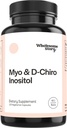 Ganze Geschichte Myo-Inositol & D-Chiro Inositol Ergänzung für Frauen | Fertilität Ergänzungen für Hormonal Balance & Ovarian Gesundheit Unterstützung | Myoinositol | Ideal 40:1 Ratio | 30 Servierungen