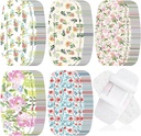 Sinmoe 100 db Nagy kötések 2 x 4 Inch Latex Szabad nagy tapadó Flower Care Rugalmas Fabric Bandages for Care and Protect Wounds