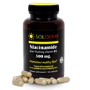 Niacinamide Non-Flushing Vitamin B3 Supplement | Vegetarian and Gluten-Free Vitamin Niacinamide Tablets with Vegetable Cellulose Casings | Promotes Healthy Skin | 120 Capsules | 500mg