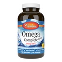 Carlson - Omega Complete Gems, Omega -3-6-9, Wild Caught, Fenntarthatóan Sourced, Heart Health, Joint Function & Immune Support, 180 Softgels