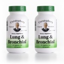 Christopher 's Original Formulas Lung & Bronchial Formula - Lung Cleanse for Smokers - Támogatja a légzőrendszert Synergistic Blend of Herbs - Pack of 2