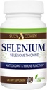 Suzy Cohen Selenium Supplement 200 µg, Fenntartása Egészséges szív, Immunrendszer, Support Thyroid, Prostate Function, Élesztő mentes kelátált Tummy Friendly Amino Aminosav, Highly Bioavailable, 100 Veg Kapszula