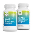 Terry Naturally BosMed Respiratory Support - Respiratory Support Supplement - Kräuterergänzung für Lung Support - Gesunde Lung Ergänzung für klare Bronchialpassagen - 60 Softgels (Pack von 2)