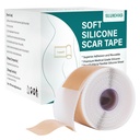 Szilikon hegesztőlap (1.6 "x 158" Roll- 4M), szilikon hegesztőszalag a hegesztéshez, újrahasználható szilikon hegesztőszalag a C-szakaszhoz, Keloid, égés, akne, sebészet