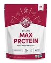 Manitoba szüret Hemp Yeah Organic Max Protein Powder, Nem édesített, 32oz, 20 g fehérje és 4,5g omegas 3 & 6 per szerving, Keto- Friendly, Preservative Free, Non-GMO, Packaging May Vary