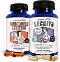 Legendairy Milk Sunflower Lecithin + Lechita - Szoptatás-kiegészítők a tejellátás növelése és a bezárt tejcsatornák - Szoptatás kiegészítése a tejáramlás és a boost tejtermelés