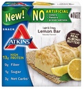 Atkins Snack Light Crispy Lemon Bar, 5 Little Bars (2-es csomag)