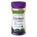Természet Bounty Elderberry Gumies, Immun Support, Tartalmaz A-vitamin, C, D, E és cink, 40 Gummies