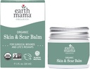 Earth Mama Organic Skin & Scar Balm - C- Section Recovery Skin Care, Terhesség Nyúlás Mark Scar Cream Organic Jojoba Oil, Tamanu Oil & Gotu Kola