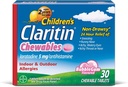 Claritin 24 óra allergia rágószerek gyerekeknek, nem fulladásos allergia segélyezés, 30 gróf