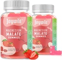 Magnézium-malát- gumik 1000mg-ban kifejezve 124; Magnézium-malátpótló L- Theaninnal, CoQ10 & B6-vitaminnal és B6-vitaminnal