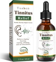 Yuaben Tinnitus Relief for Ringing Fülek, Fülcseppek a Clugged Fülek & Fülcsengés Relief, Természeti összetevők