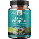 Natings Craft máj tisztítás méregtelenítés és javítás - Herbal májtámogatás Milk Thistle Supplement - Silymarin Milk Thistle kiegészítők Gyermekláncfű Root, Kolin, Beetroot & Articsóka kivonat - 90 gróf