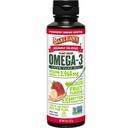 Barleans Erdbeere Banana Flaxseed Oil Liquid, Vegan Omega 3 6 9 Ergänzungen für Kinder & Erwachsene aus kaltgepresstem Flax Seed Oil mit 2,968 mg Vegan Omegas, Non-GMO & Gluten Free, 8 oz