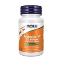 NOW Foods kiegészítők, probiotic- 10 ™, 25 milliárd, 10 probiotikus Strains, Dairy, Soy és Gluten mentes, Strain ellenőrzött, 50 Veg kapszula