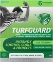 TURFGUARD Hydrogel Turf égési ruha X- Static Silver - Cooling Relief, FDA Cleared, Antimmikrobiális védelem, és nedves gyógyító tapasz égési és sebek, 2 "x 3" Dressings, 6 csomag, által Medagel