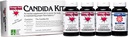 Kroeger Herb Termékek, Candida Support Kit, Táplálkozási kiegészítés, Gut Health, Optimális Intestinal Function, Non-GMO, Gluten Free, Nincs tartósítószer, Készült USA