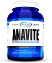 Gaspari Táplálkozás Anavite, Sport Multi- Vitamin Amino Acids, Beta-Alanine és L- karnitin, Javított teljesítmény és helyreállítás (Új kisebb méret, 30 szervizek)
