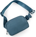 ODADOS Unisex Mini Öv táska állítható Strap kis Fanny csomag edzésre futás túrázás, kék