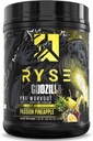 RYSE Godzilla X Noel Deyzel Pre Workout Powder - Passion Pinanana - 400 mg koffein, magas Stim Pre- Edzés férfiaknak és nőknek Citrulline & Beta Alanine - Energy, Pump & Focus - 20 / 40 Servings