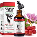 Urinär Trakt für Hunde, Hund Urinary Tract Infektion Behandlung Tropfen unterstützt Blase, Nierenstein und Hund UTI, Pet Supplies Health Care, Bacon Flavor- 60ml / 2.02oz