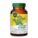 MegaFood Thyroid Stärke - Mineralische Beilage- Schilddrüse Unterstützung für Frauen mit Ashwagandha, Zink, Selen, Kupfer, Iodine & L-Tyrosine - 90 Tabs (45 Servietten)