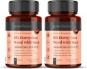 10X Horny Goat Weed kivonat (3750mg) Maca kivonat (2500mg) x 360 tabletta (2 üveg 180) - 1 éves ellátás