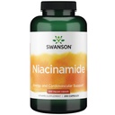 Swanson Niacinamid Karbohidrát Metabolizmus Joint Health Support 500 Milligramm 250 kapszula