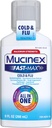 Mucinex Fast- Max Maximális hatáserősség All- in - Egy hideg & Flu, 9 Oz palack, a fejfájás, a fájdalom, a torokfájás, a lázak, a mellkasi nyomásérzés, a köhögés, az orr- / sinus congestion és a sinus nyomás