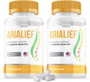 (2 csomag) Arialief kapszula Sciatica - Hivatalos képlet - Arialief vitamin kiegészítés Advanced Strength Formula, Arialief kapszula Táplálkozási támogatás Maximális Erő Teljes Wellness (120 kapszula)