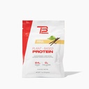 TB12 Növényalapú fehérje por Tom Brady, 24 g vegán borsó fehérje, alacsony cukor, alacsony szénhidrát, nem-GMO, étkezéscsere, Keto Friendly, Paleo, Sugar Free, Vanilla Flavor (1.12 Ounce, 12-es csomag)